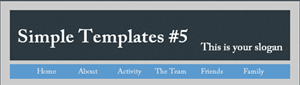 Simple Template 5